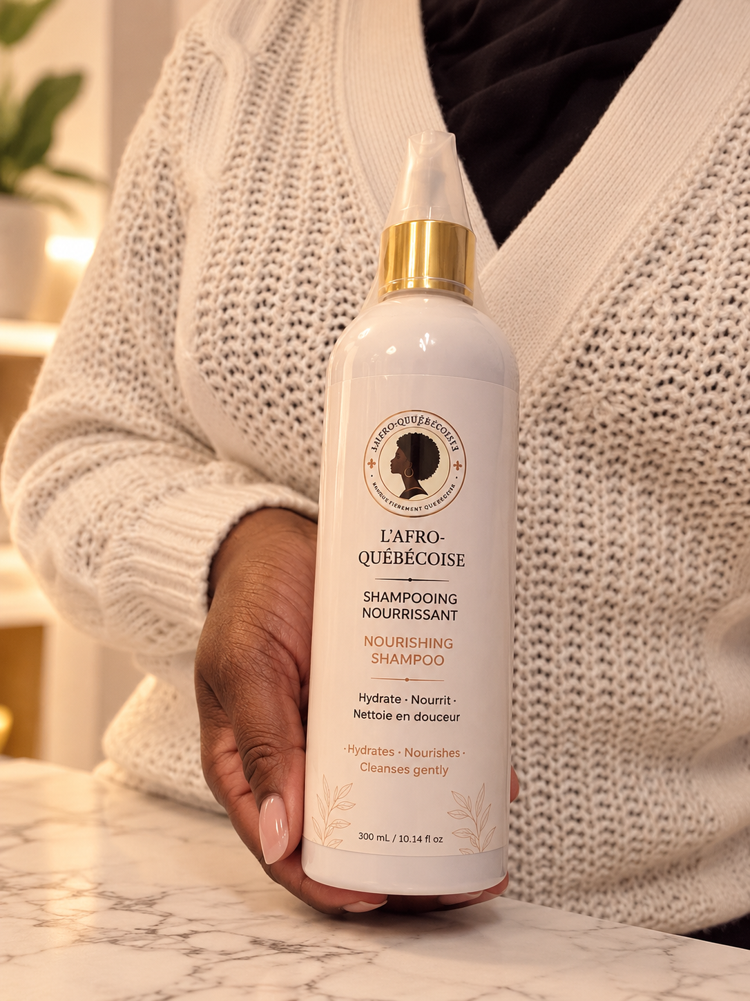 Shampooing Fortifiant & Hydratant – 300 ml
