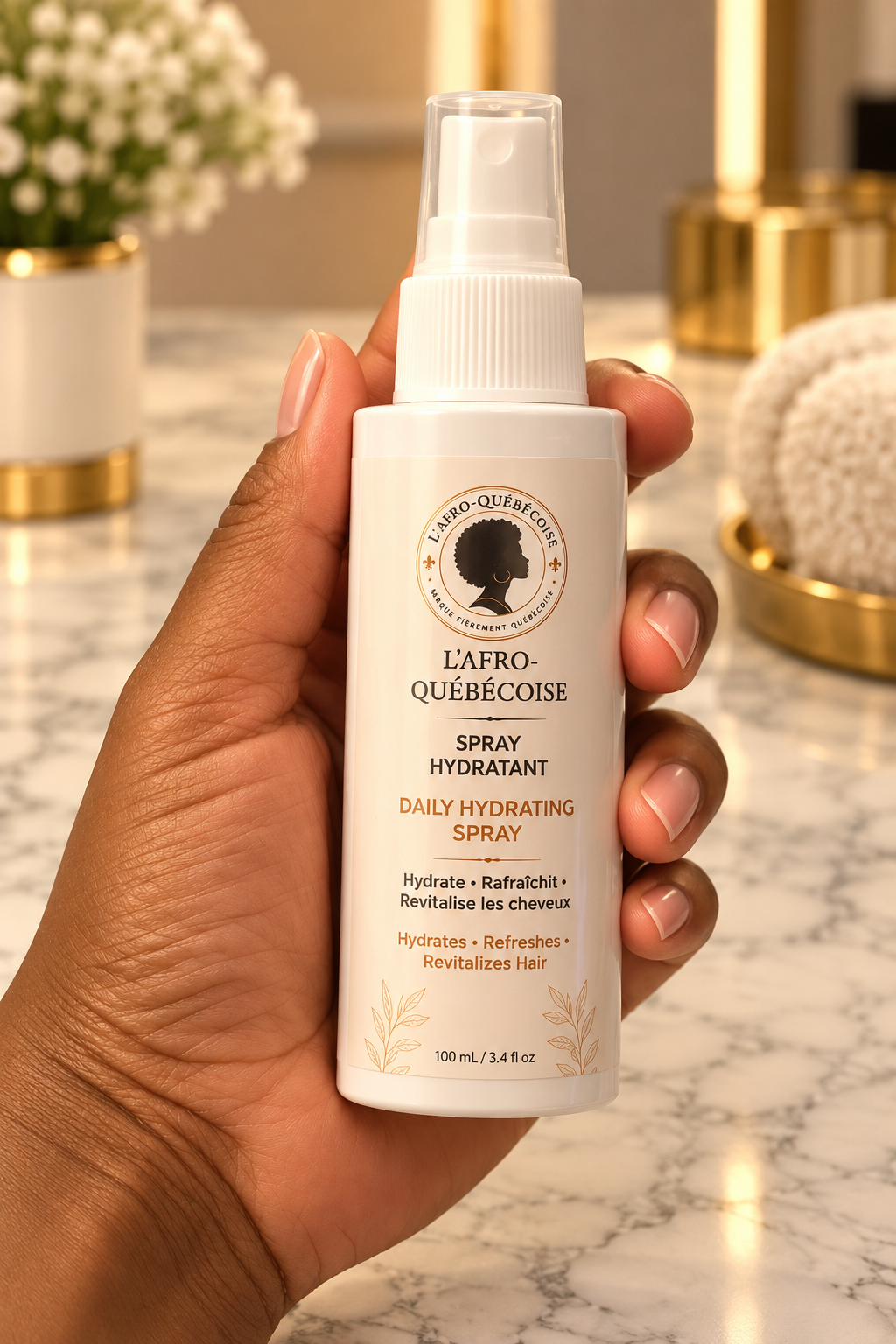 Spray Capillaire Hydratant – 100 ml